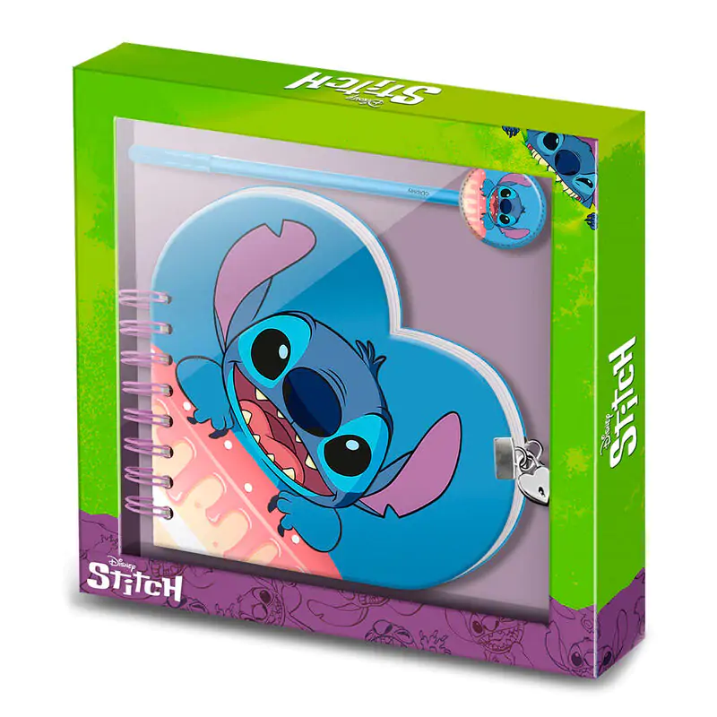 Disney Stitch Zeszyt/Dziennik w stylu Casual Cake + zestaw długopisów zdjęcie produktu