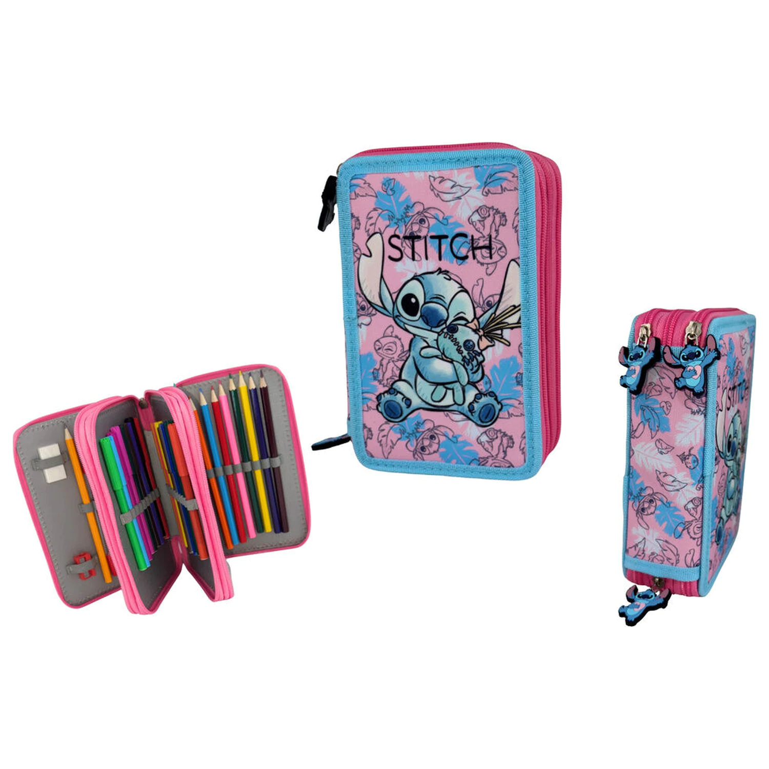 Disney Stitch Doll potrójny piórnik zdjęcie produktu