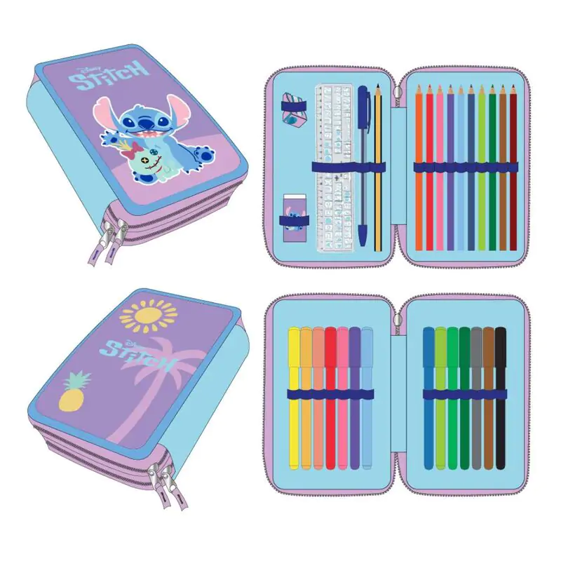 Disney Stitch podwójny piórnik zdjęcie produktu