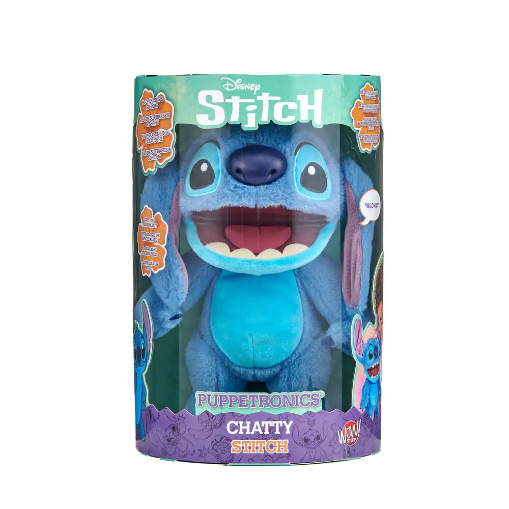 Disney Stitch interaktywna elektryczna figurka-kukiełka 30 cm zdjęcie produktu