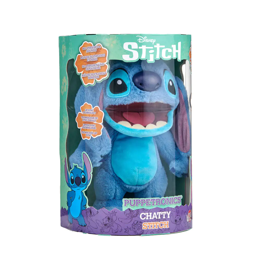 Disney Stitch interaktywna elektryczna figurka-kukiełka 30 cm zdjęcie produktu