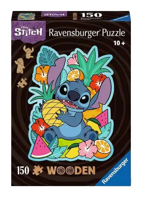 Disney WOODEN Puzzle Jigsaw Stitch (150 elementów) zdjęcie produktu