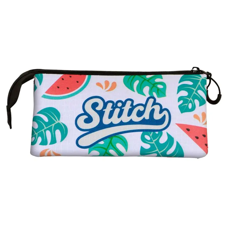 Piórnik trzykomorowy Disney Stitch Frog triple pencil case zdjęcie produktu