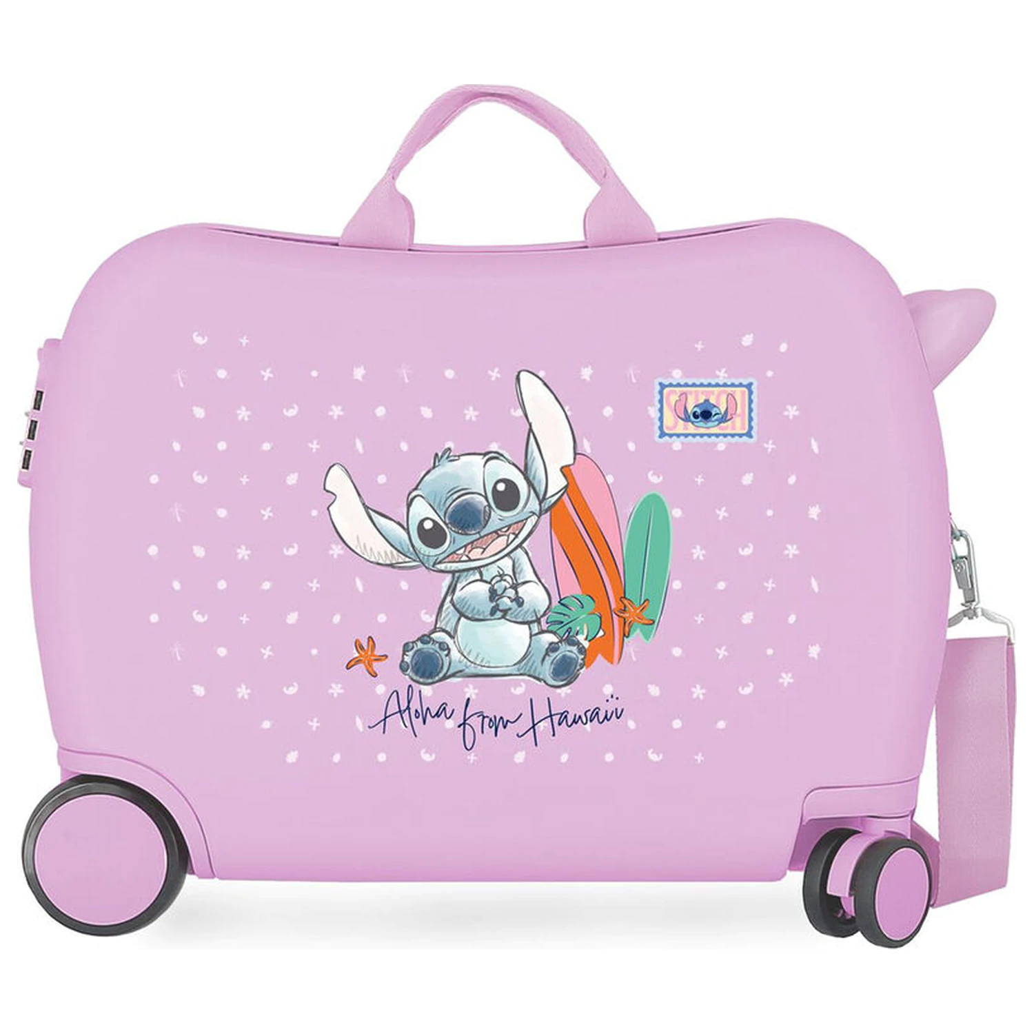 Disney Stitch From Hawai walizka na kółkach ABS 50cm zdjęcie produktu