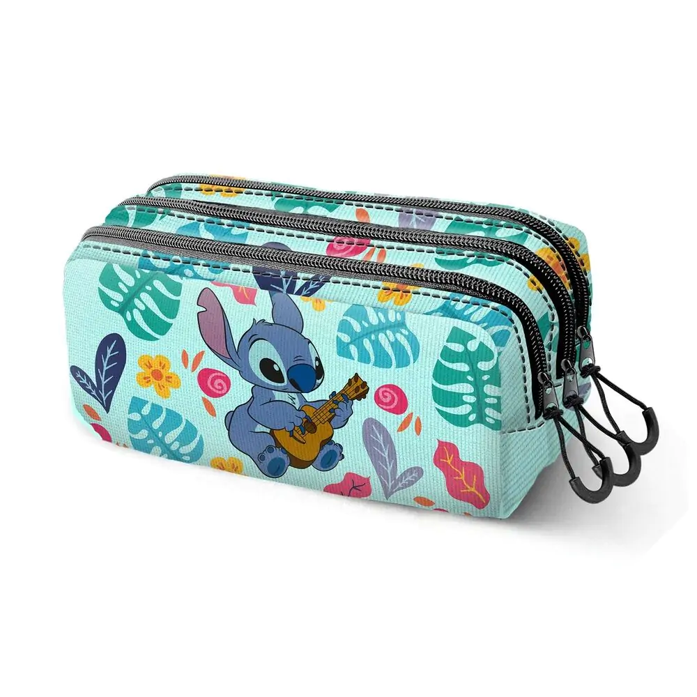 Disney Stitch Guitar potrójny piórnik zdjęcie produktu