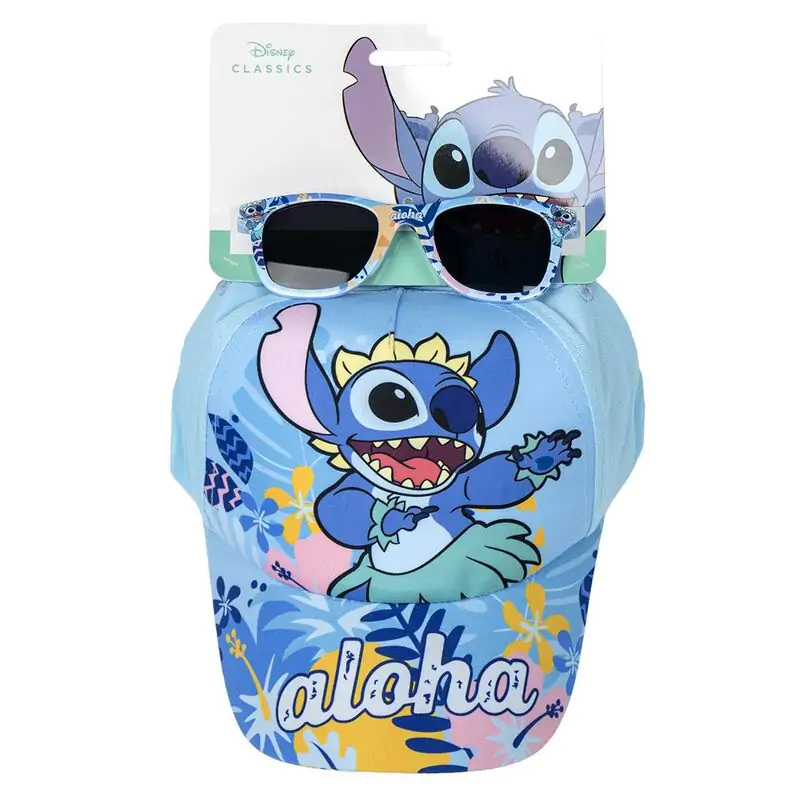 Disney Stitch Set zestaw: czapka dziecięca i okulary przeciwsłoneczne zdjęcie produktu