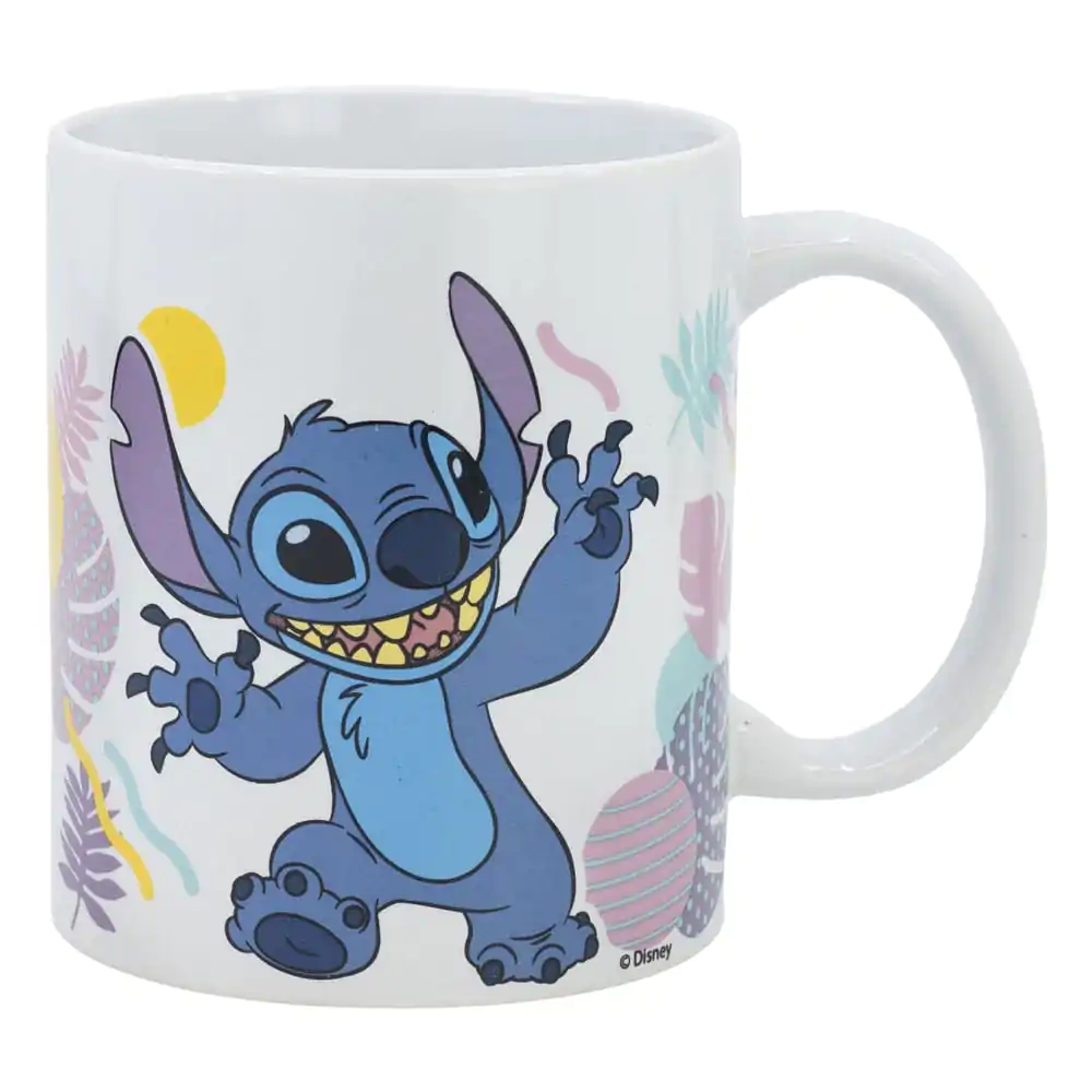 "Disney Stitch Hawaian Flower Ceramiczny Kubek 325 ml" zdjęcie produktu