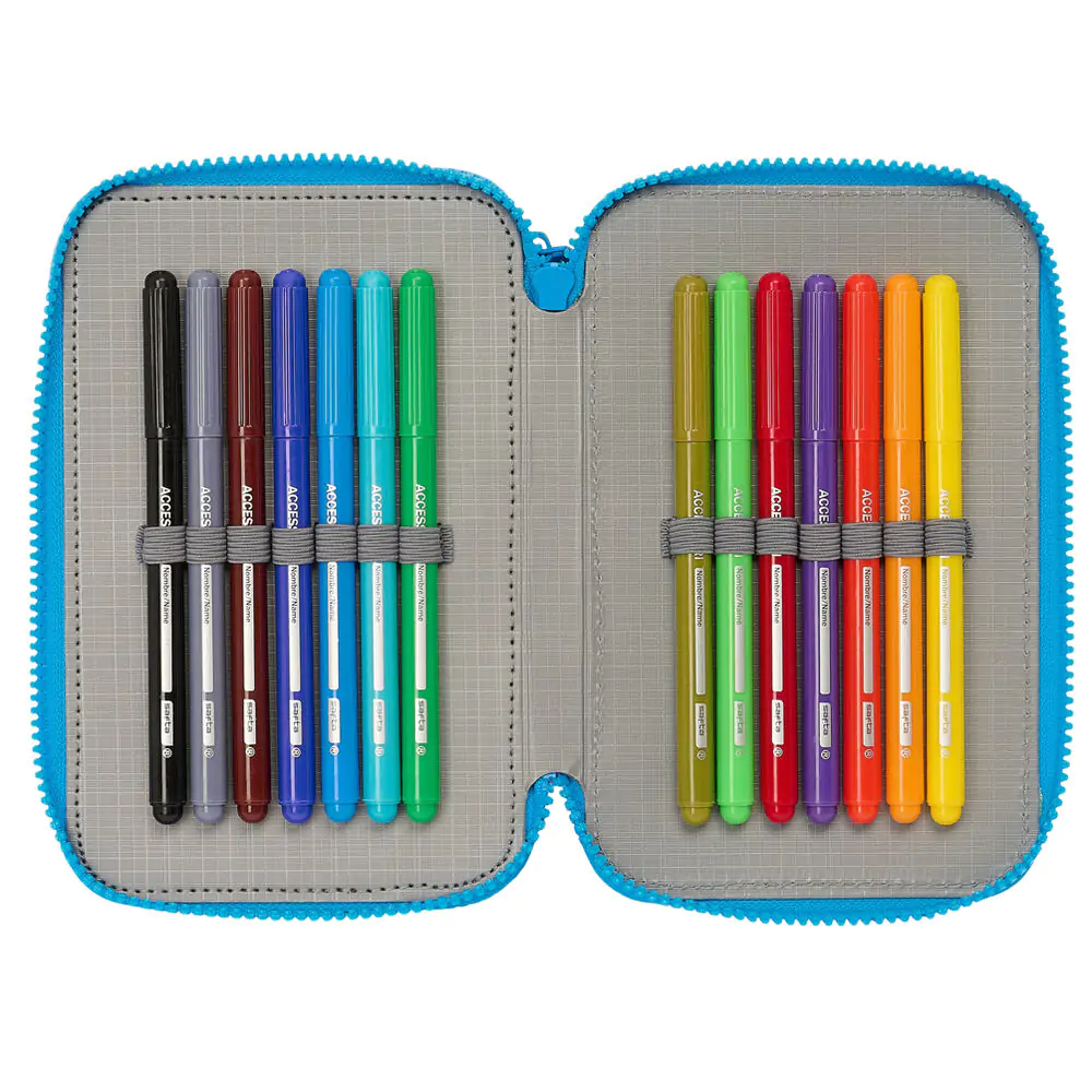 Disney Stitch Hawaii potrójny piórnik 36 szt. zdjęcie produktu