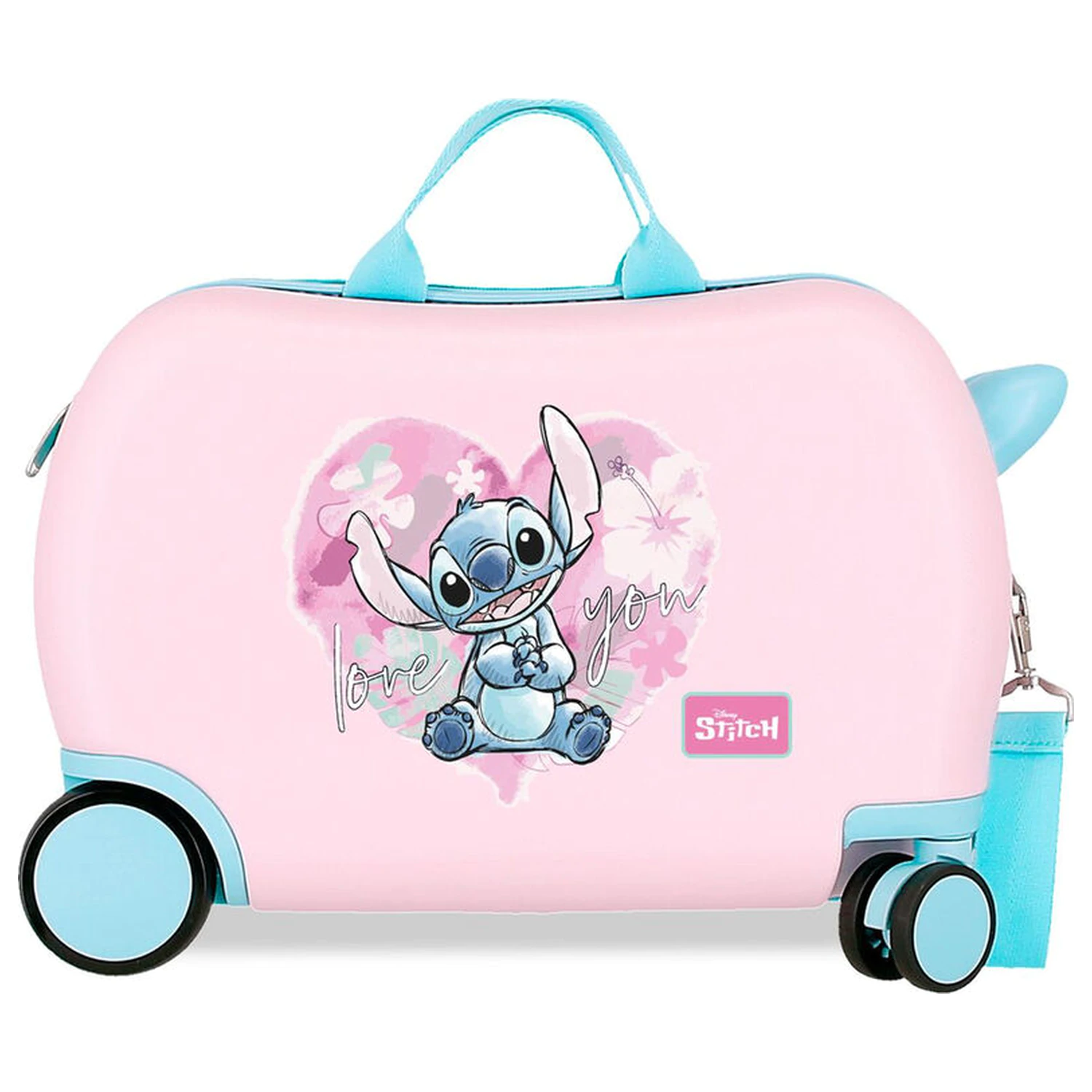Disney Stitch Heart walizka na kółkach ABS 45cm zdjęcie produktu