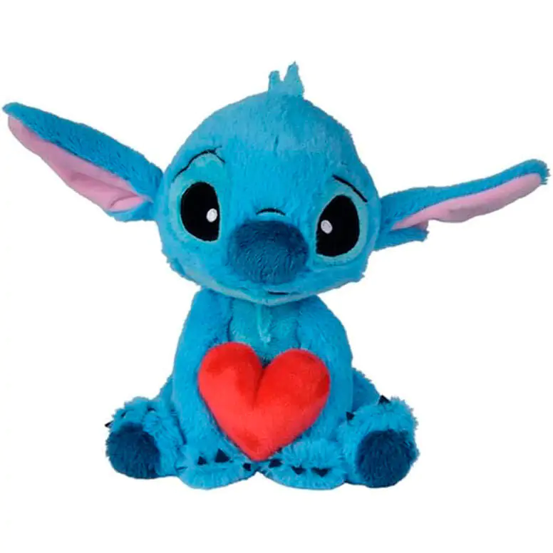 Disney Stitch pluszowa zabawka serce 25 cm zdjęcie produktu