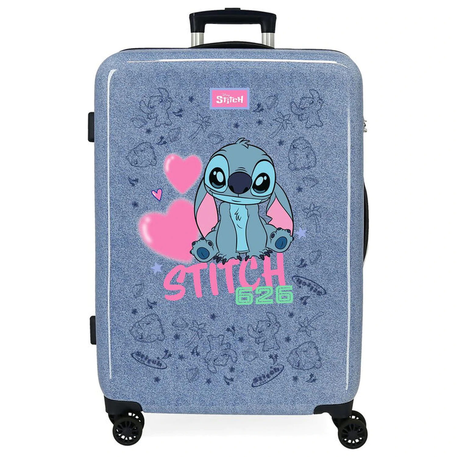 Disney Stitch Hearts walizka na kółkach ABS 65cm zdjęcie produktu