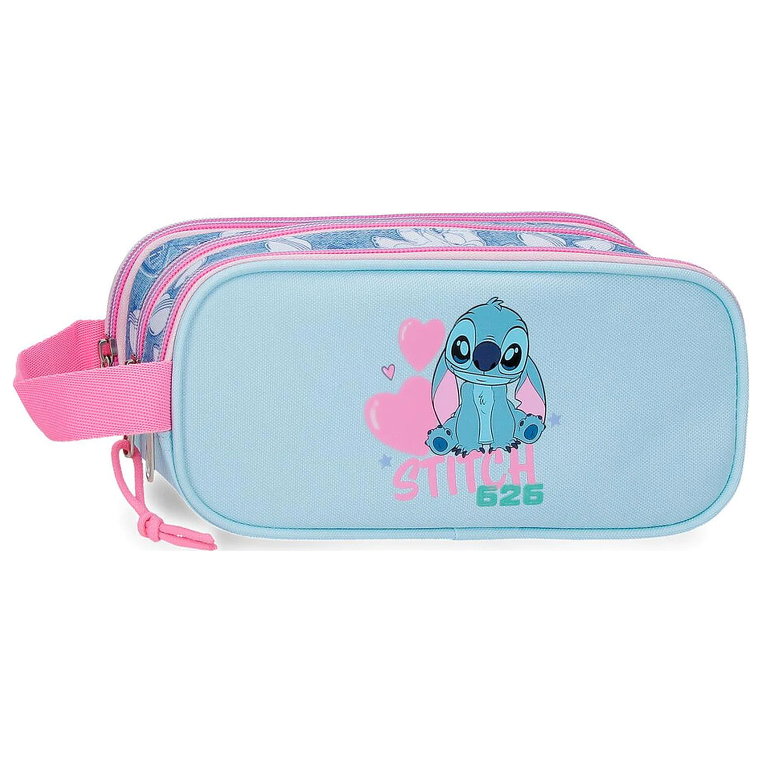 Disney Stitch Hearts potrójna kosmetyczka/kuferek zdjęcie produktu