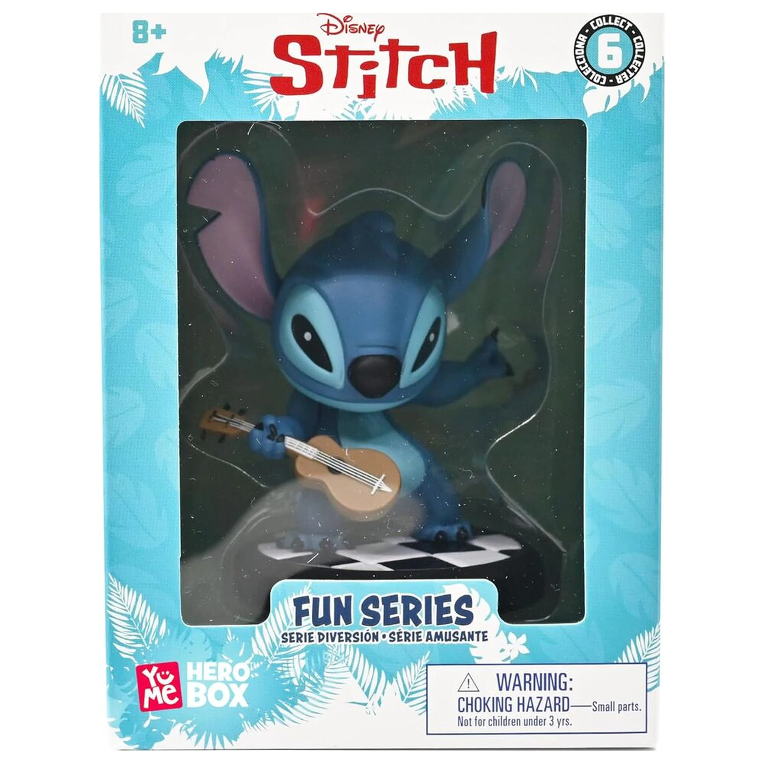 Disney Stitch Hero Box Guitarist Stitch figurka 8 cm zdjęcie produktu