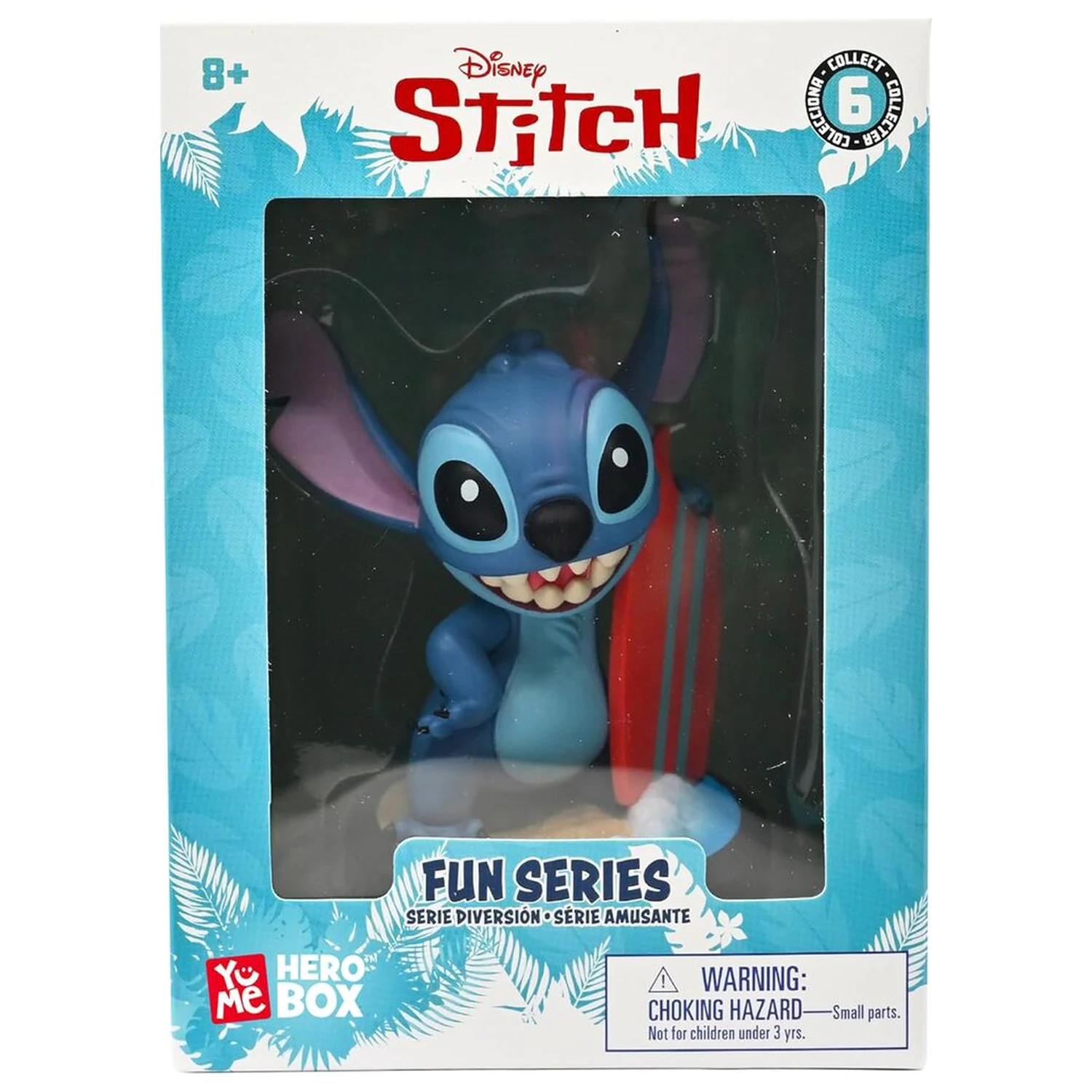 Disney Stitch Hero Box figurka Surfer Stitch 8cm zdjęcie produktu