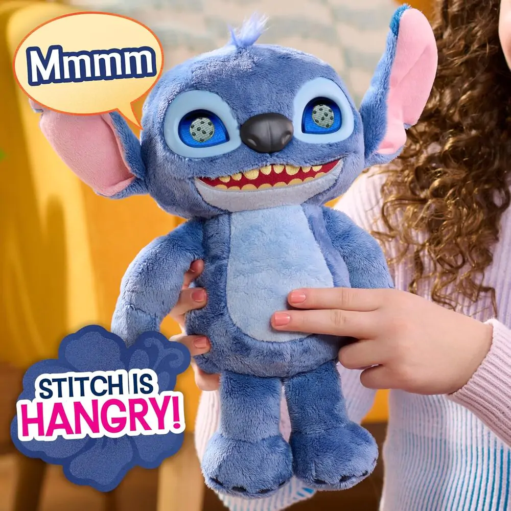 Disney Stitch interaktywna pluszowa zabawka 30cm zdjęcie produktu