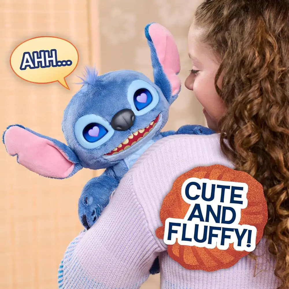 Disney Stitch interaktywna pluszowa zabawka 30cm zdjęcie produktu