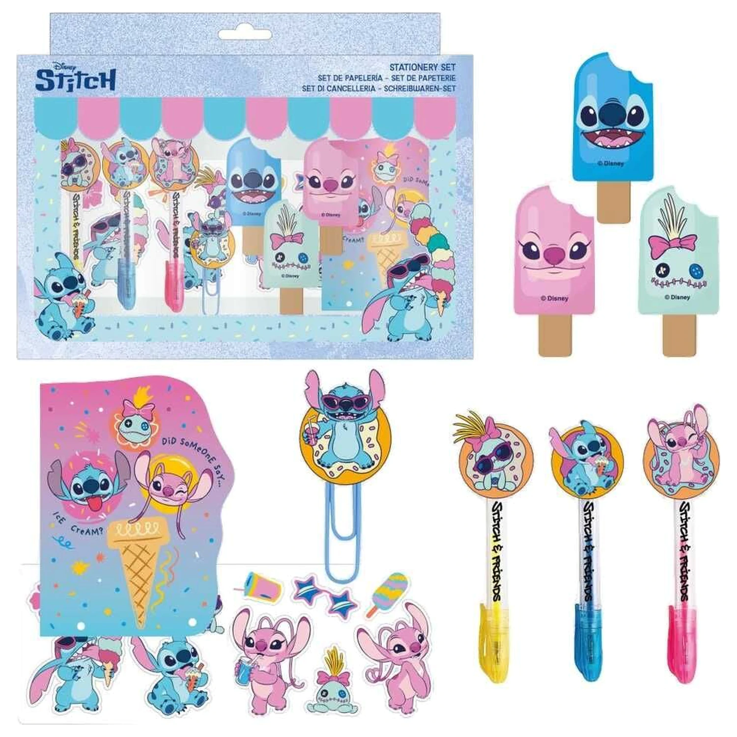 Zestaw artykułów papierniczych Disney Stitch zdjęcie produktu
