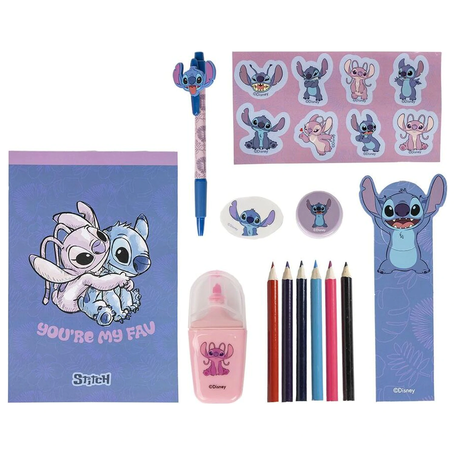 "Disney Stitch" zestaw artykułów papierniczych zdjęcie produktu
