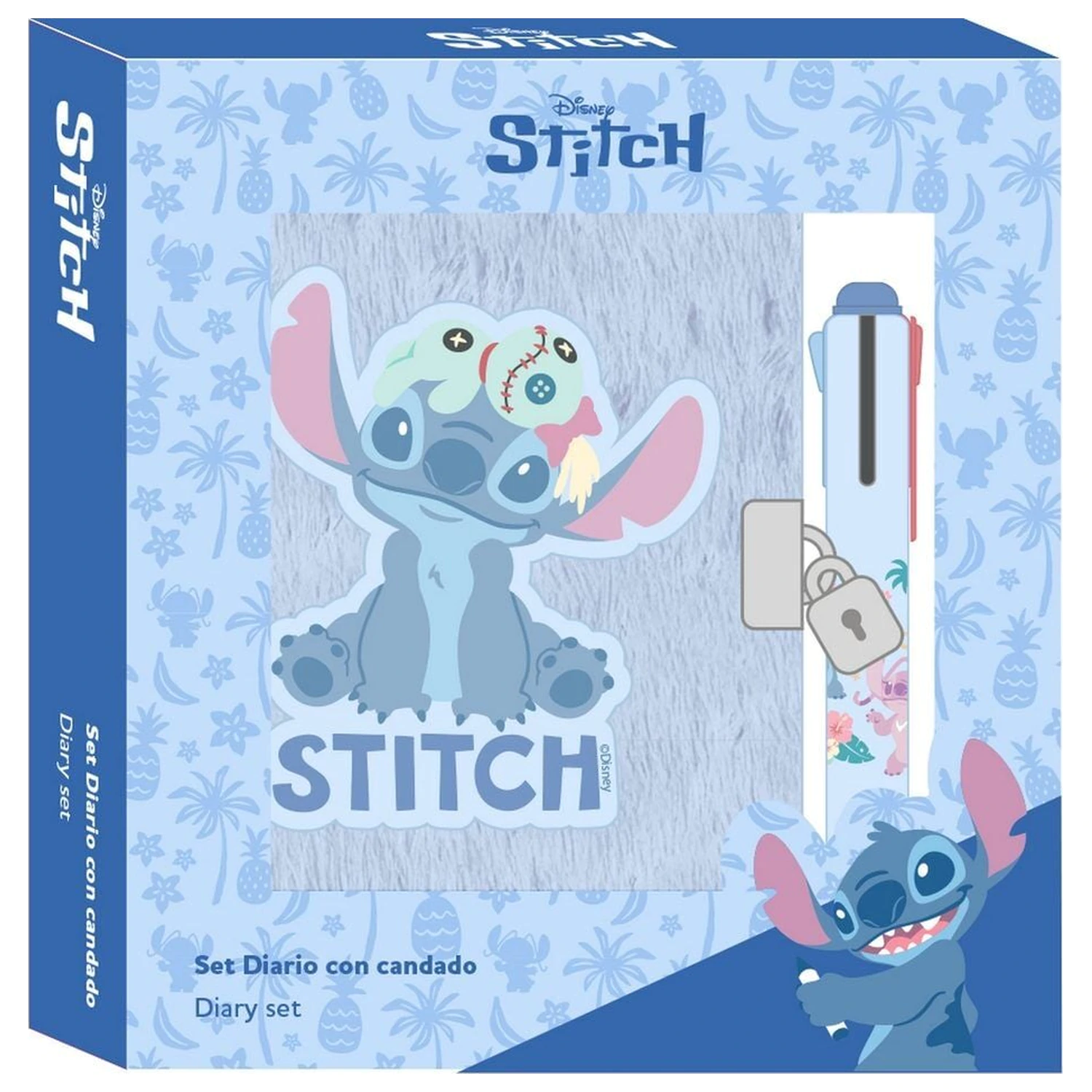 Disney Stitch Pamiętnik + długopis 4-kolorowy zdjęcie produktu