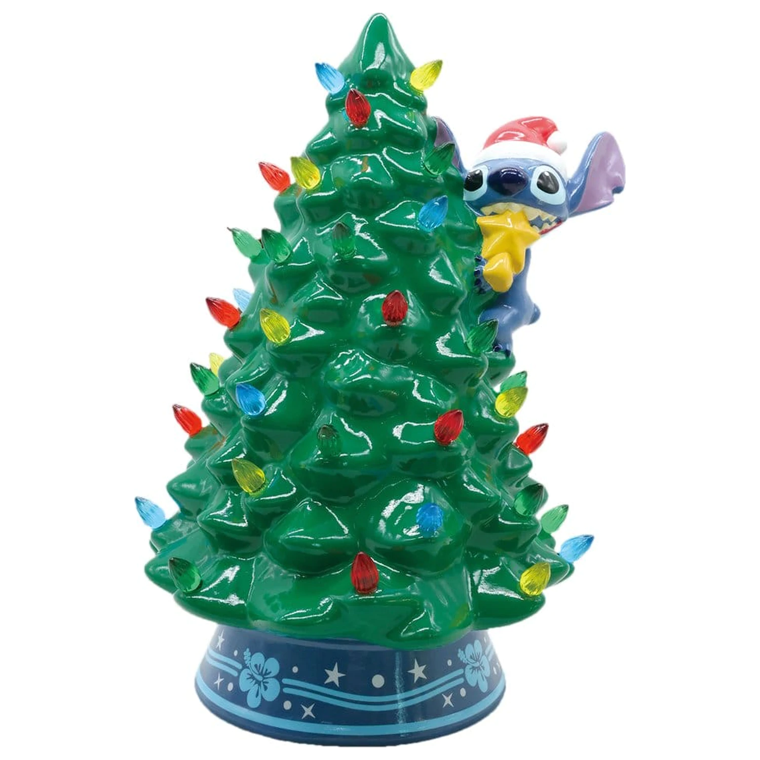 Disney Ceramiczna choinka z lampkami Stitch 30 cm zdjęcie produktu