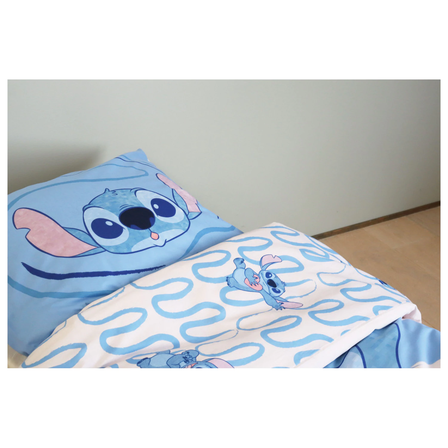 Disney Stitch Kindness Poszewka na kołdrę dla maluchów/przedszkolaków zdjęcie produktu