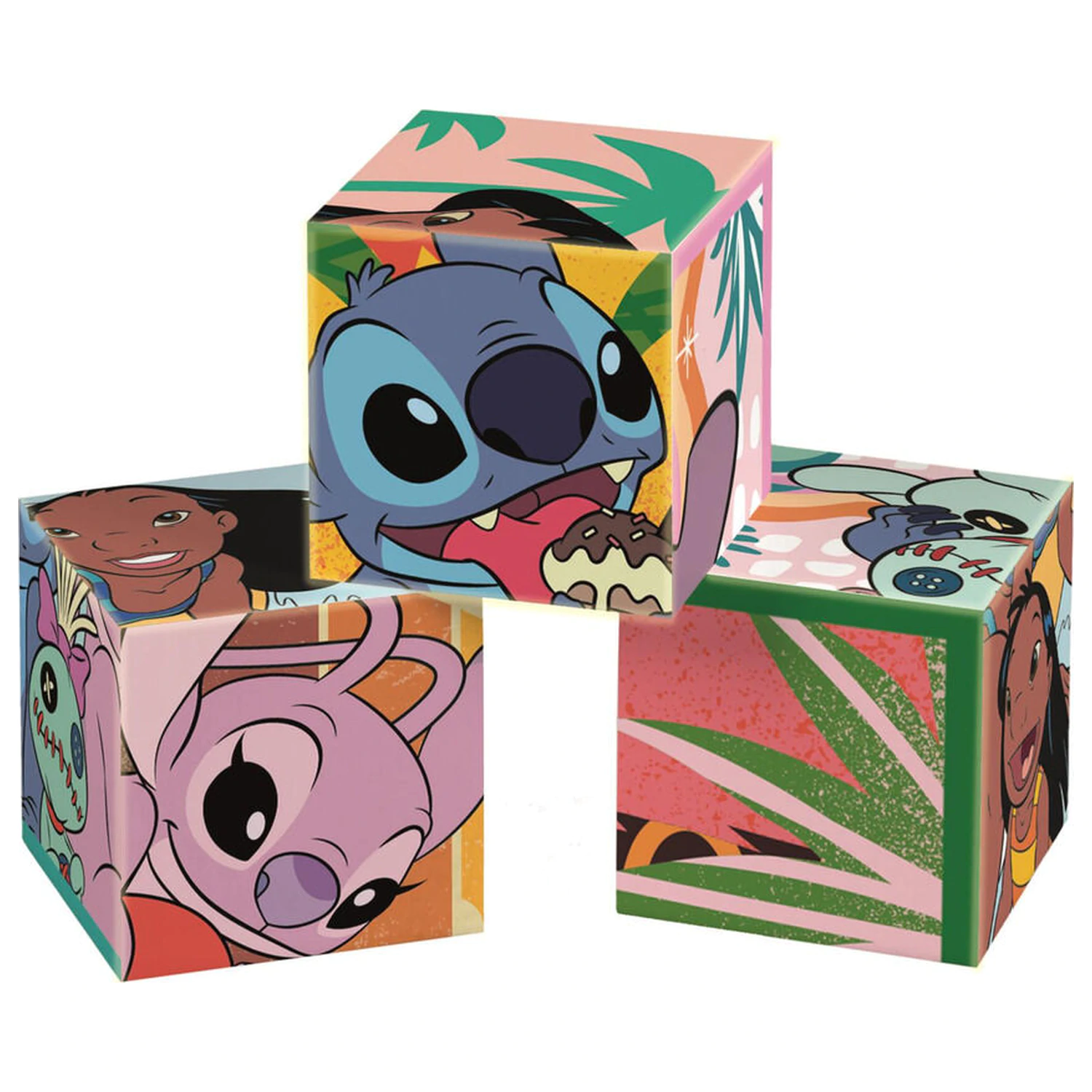 Disney Stitch kostki puzzle 6 szt. zdjęcie produktu