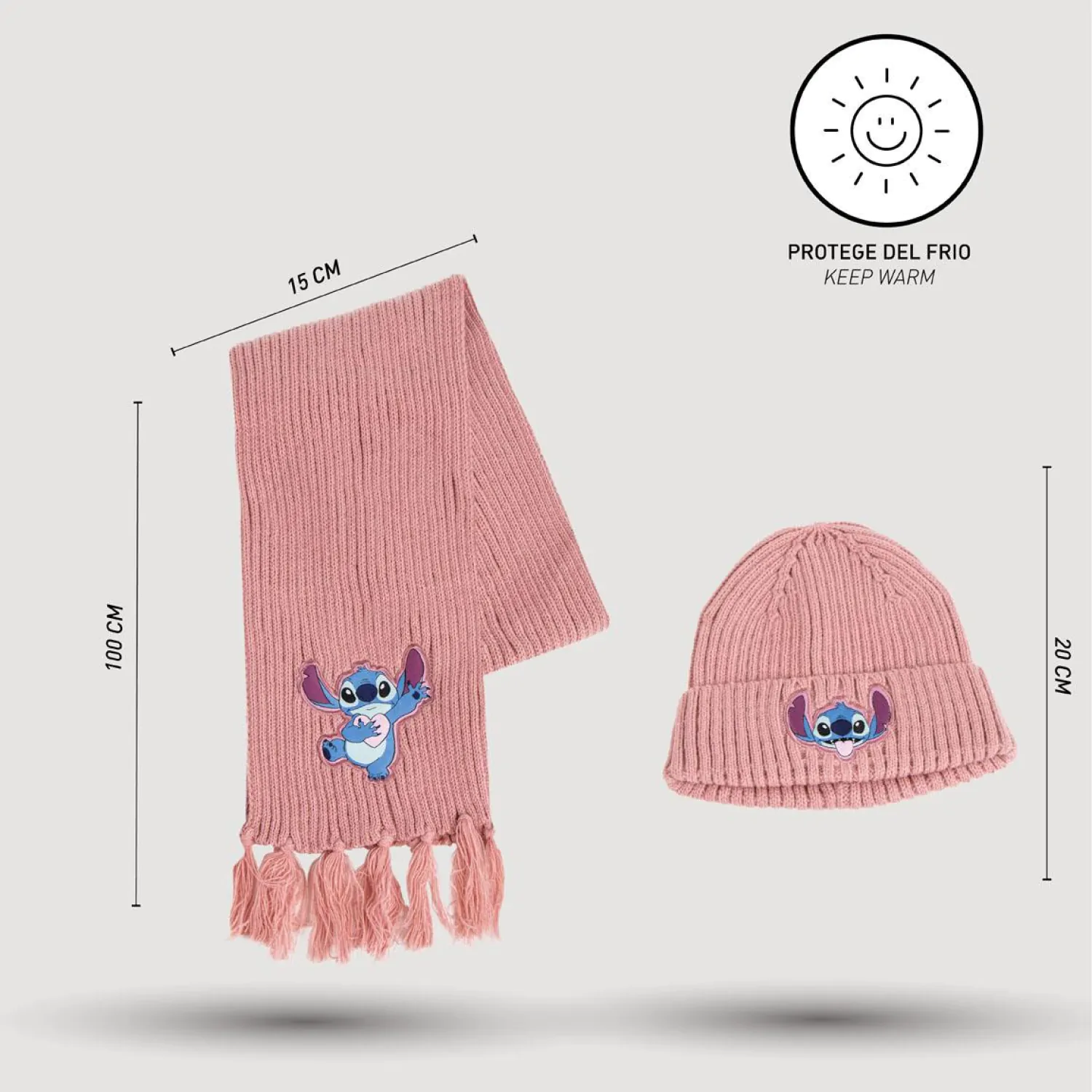 Disney Stitch zestaw beanie i szalika zdjęcie produktu