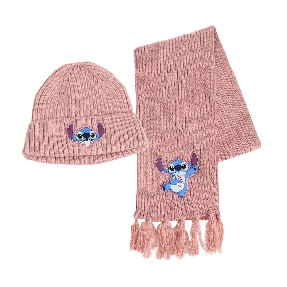 Disney Stitch zestaw beanie i szalika zdjęcie produktu