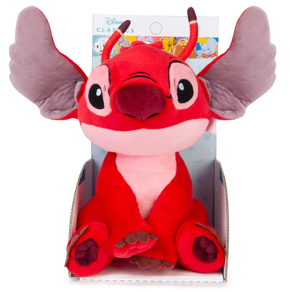 Disney Stitch Leroy miękka pluszowa zabawka z dźwiękiem 30 cm zdjęcie produktu