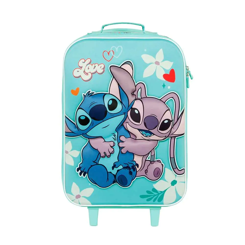 Disney Stitch Love 3D walizka na kółkach zdjęcie produktu