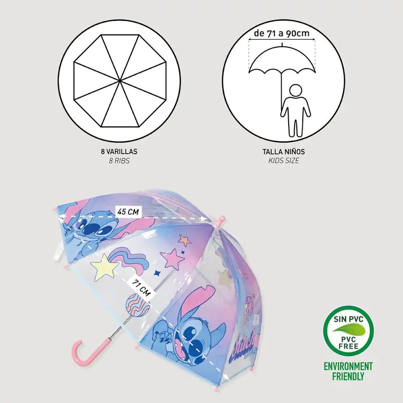Disney Stitch manual parasol bąbelkowy zdjęcie produktu