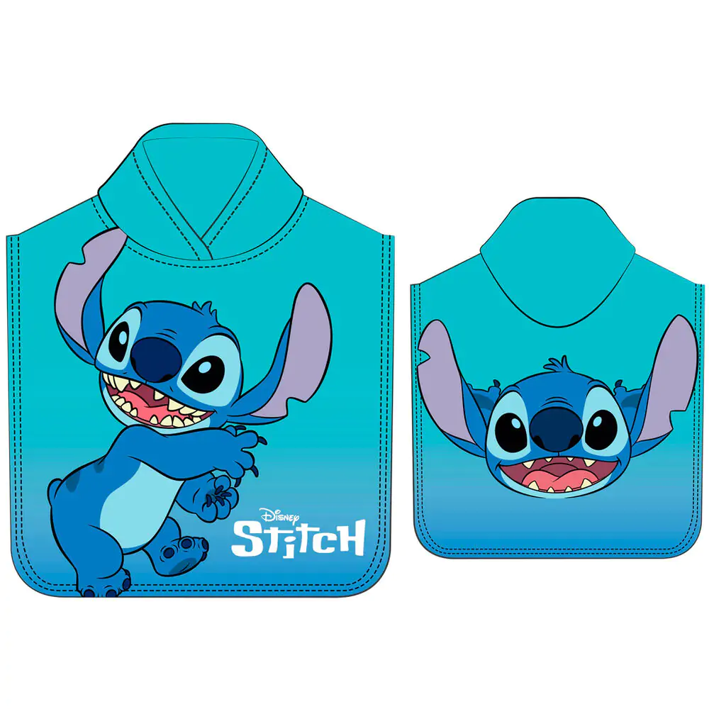 Ręcznik poncho z mikrofibry Disney Stitch zdjęcie produktu