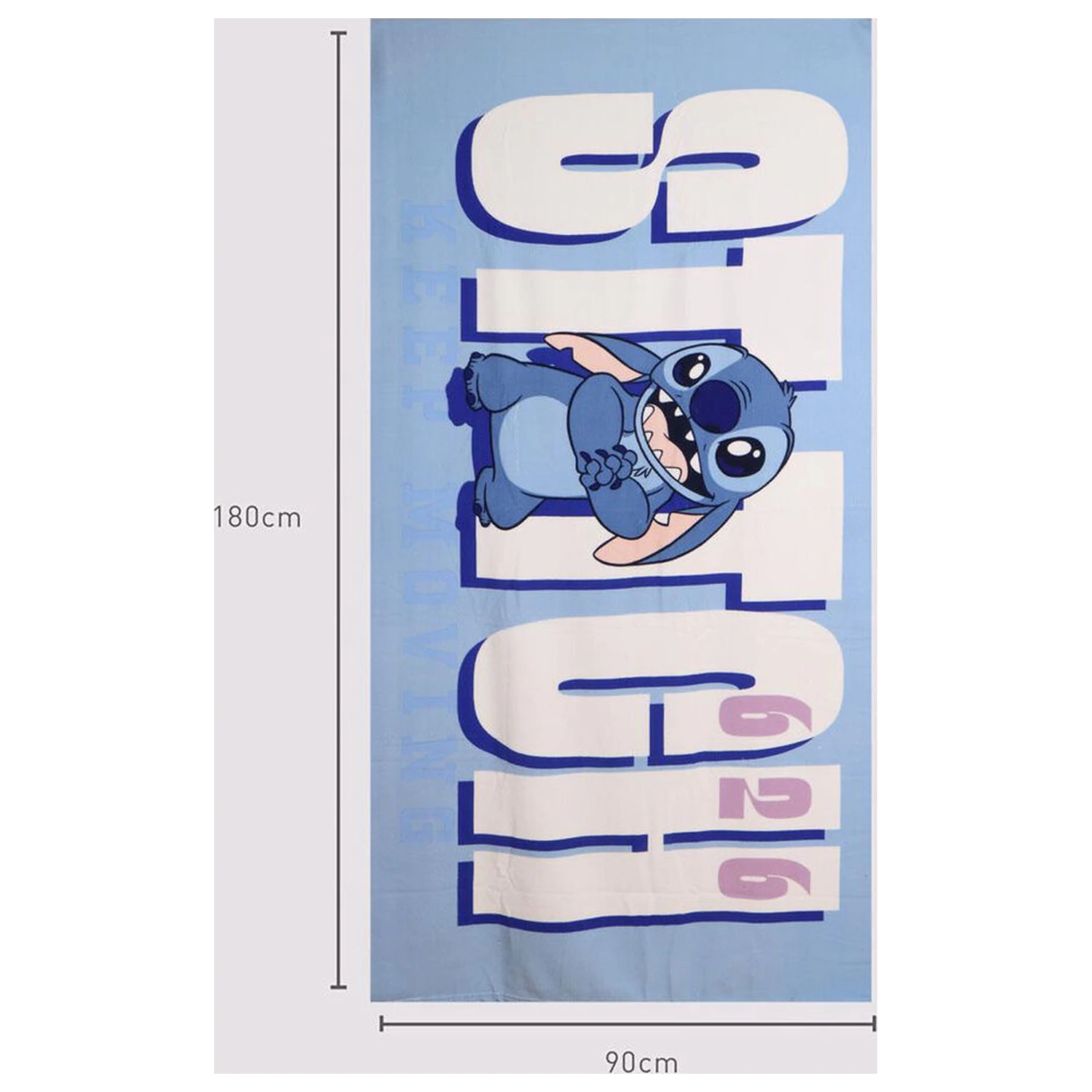 Disney Stitch ręcznik plażowy z mikrofibry zdjęcie produktu