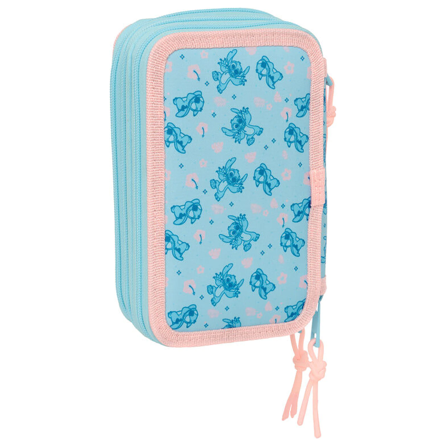 Disney Stitch Ohana potrójny piórnik 37 szt. zdjęcie produktu
