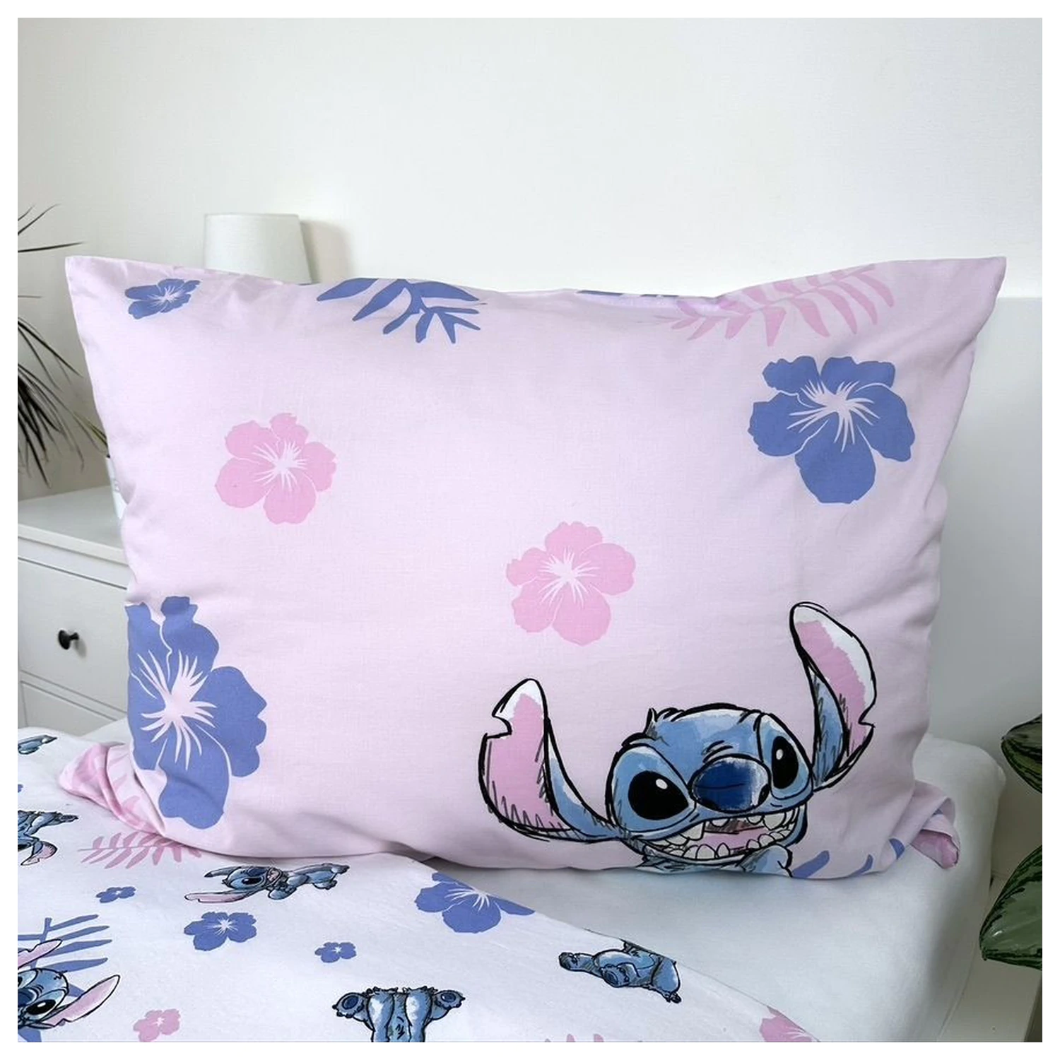 Poszwa na kołdrę Disney Stitch Różowa zdjęcie produktu