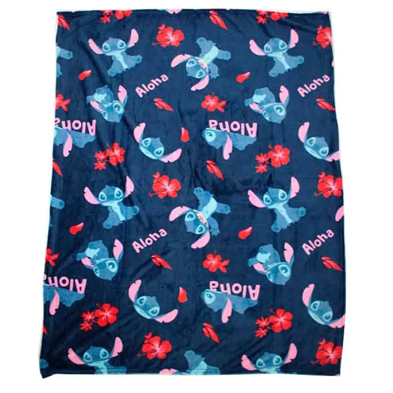 Disney Stitch Koralowy koc 110x140cm zdjęcie produktu
