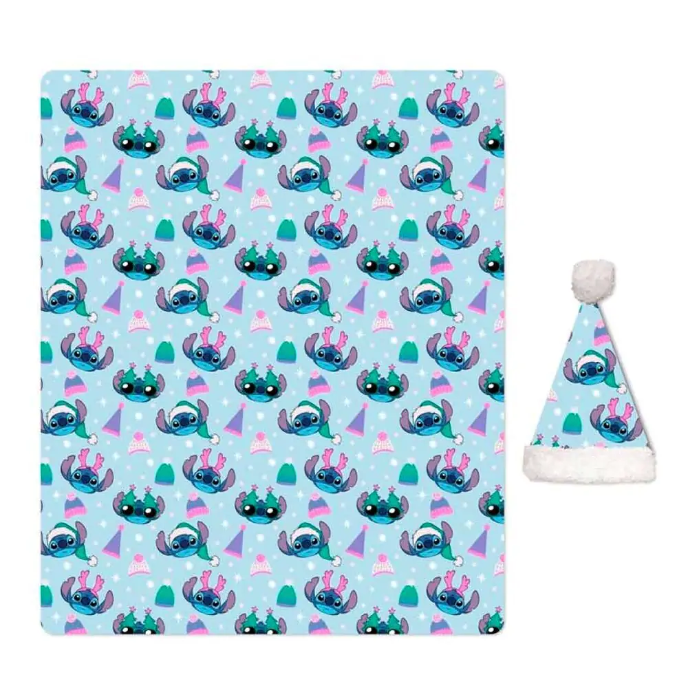 Zestaw Disney Stitch Coral koc + czapka zdjęcie produktu