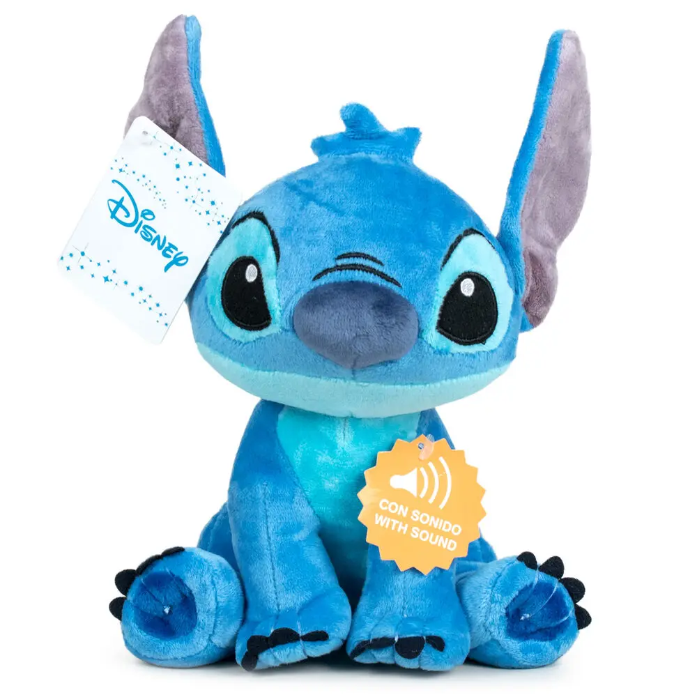 Disney Stitch miękka pluszowa zabawka z dźwiękiem 40 cm zdjęcie produktu