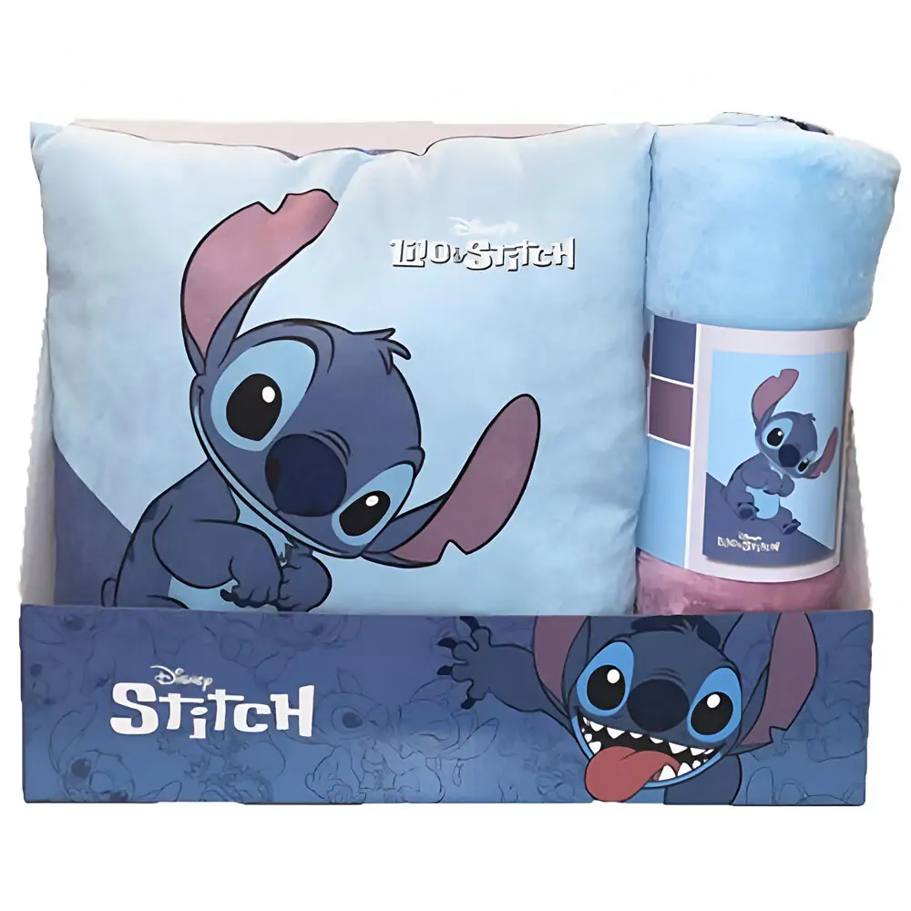 Disney Stitch polar blanket + zestaw poduszki zdjęcie produktu