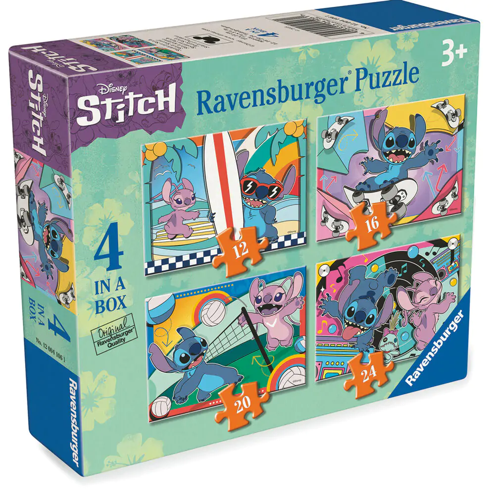 Puzzle Disney Stitch 12-16-20-24 elementy zdjęcie produktu