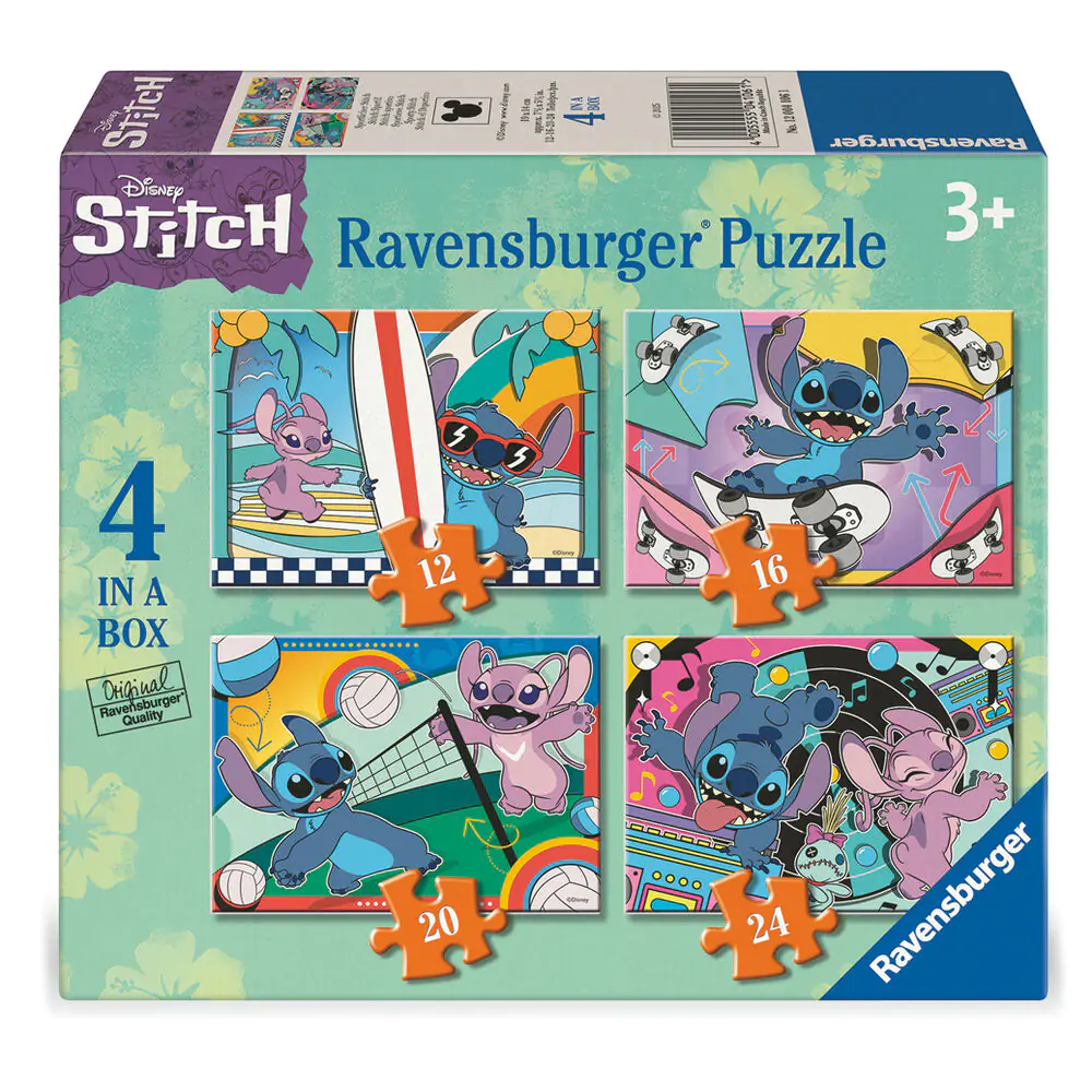 Puzzle Disney Stitch 12-16-20-24 elementy zdjęcie produktu