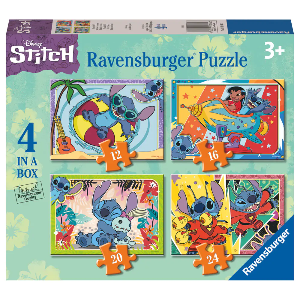Puzzle Disney Stitch 12-16-20-24 elementy zdjęcie produktu
