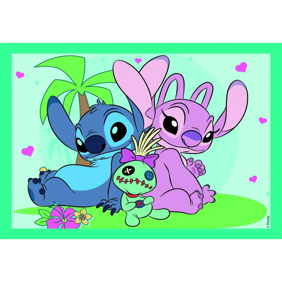 Puzzle Disney Stitch 12+16+20+24 elementy zdjęcie produktu