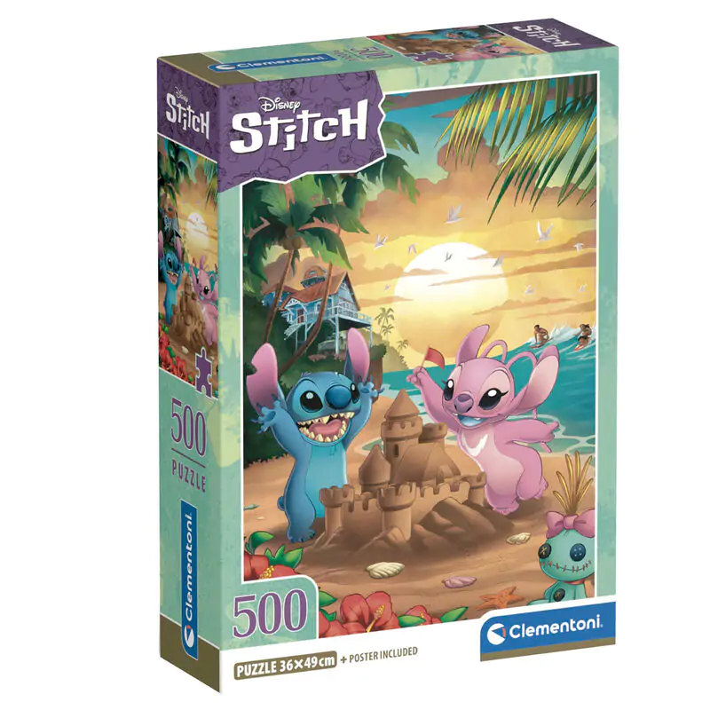 Puzzle Disney Stitch 500 elementów zdjęcie produktu