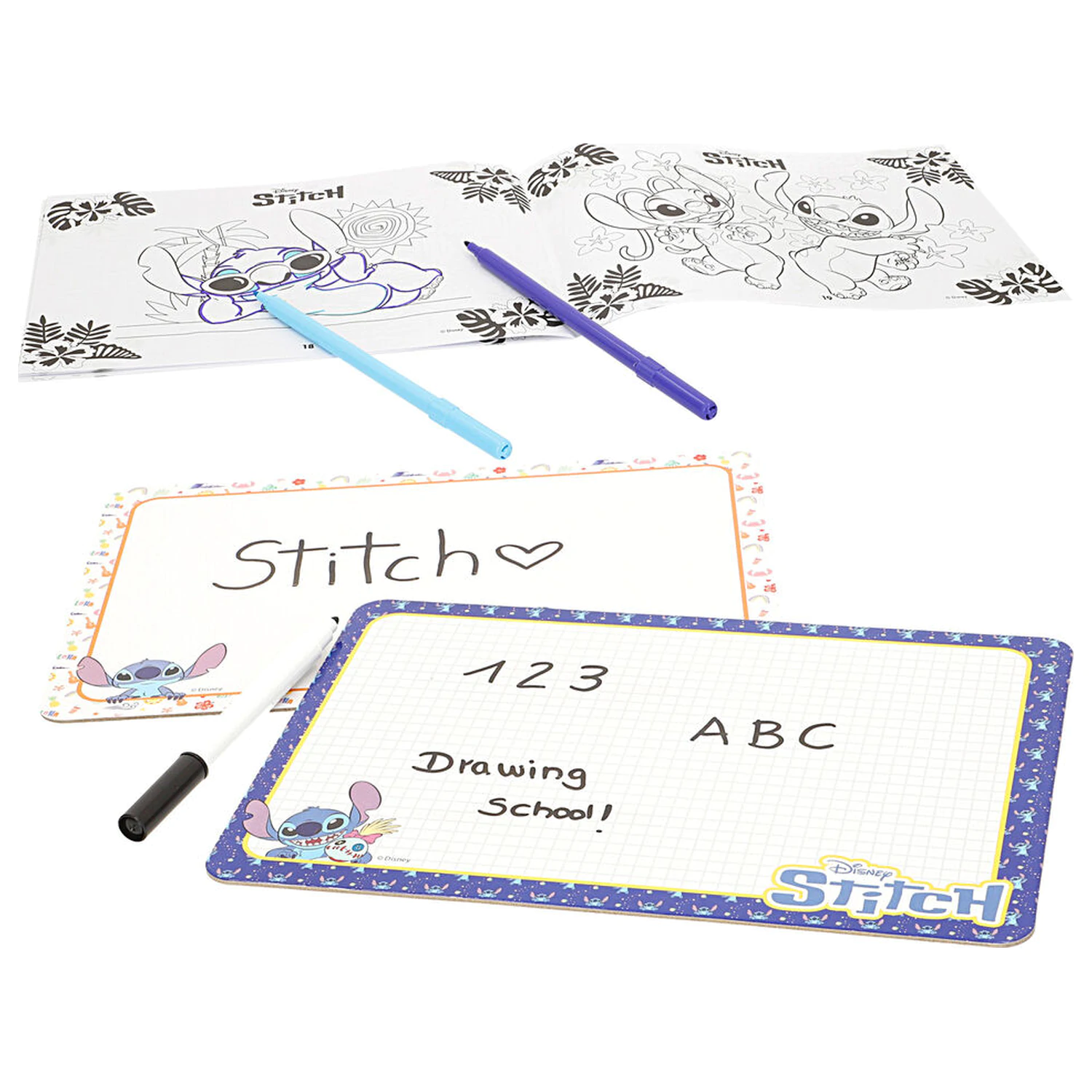 Disney Stitch drawing school zdjęcie produktu