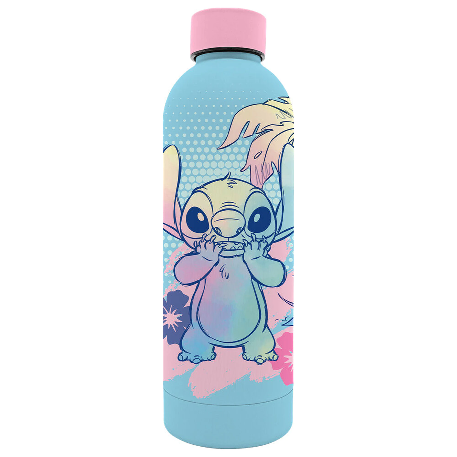 Disney Stitch butelka na wodę ze stali nierdzewnej soft touch 500ml zdjęcie produktu