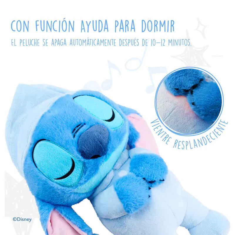 Disney Stitch Sleepy pluszowa zabawka 31cm z dźwiękiem zdjęcie produktu
