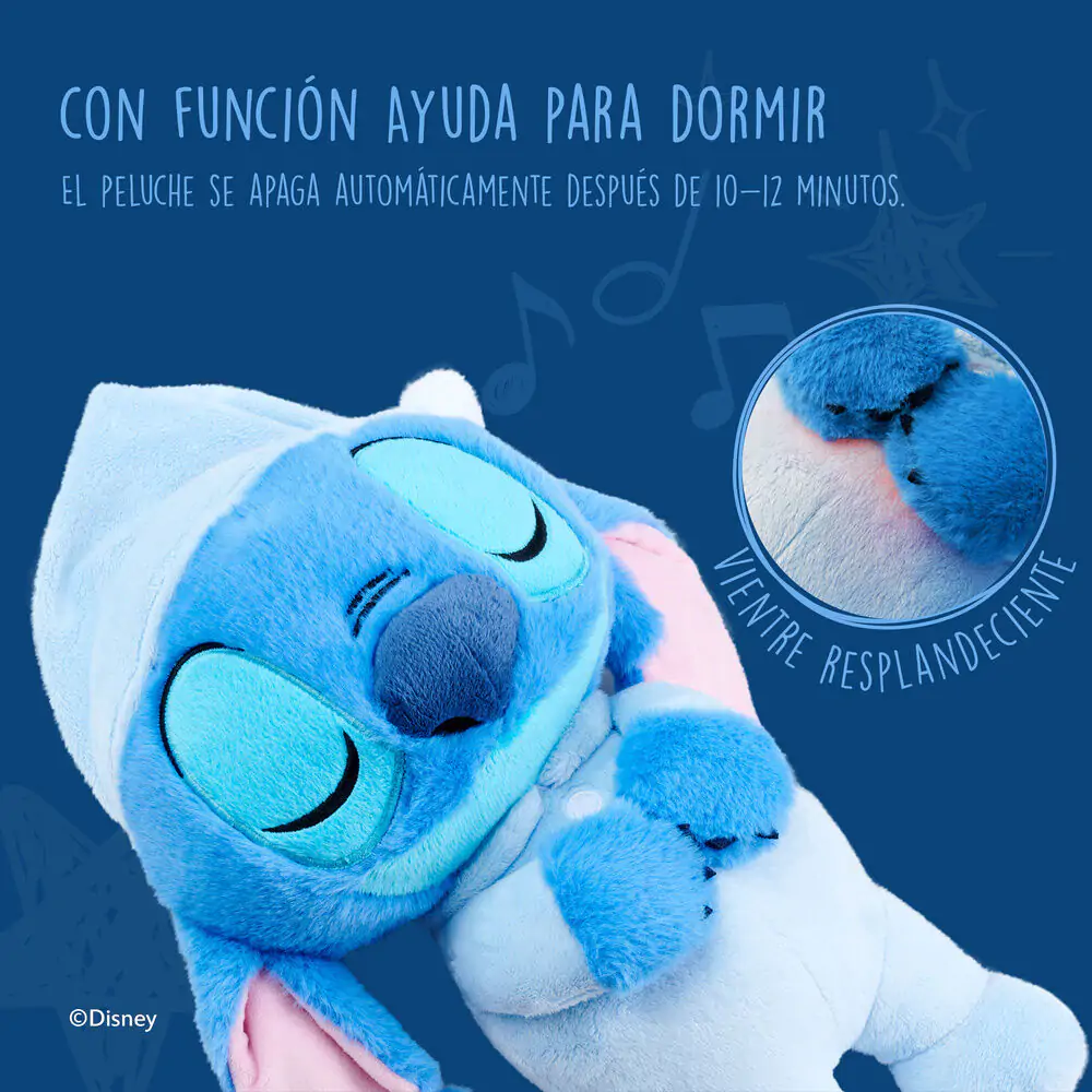 Disney Stitch Sleepy pluszowa zabawka 31cm z dźwiękiem zdjęcie produktu