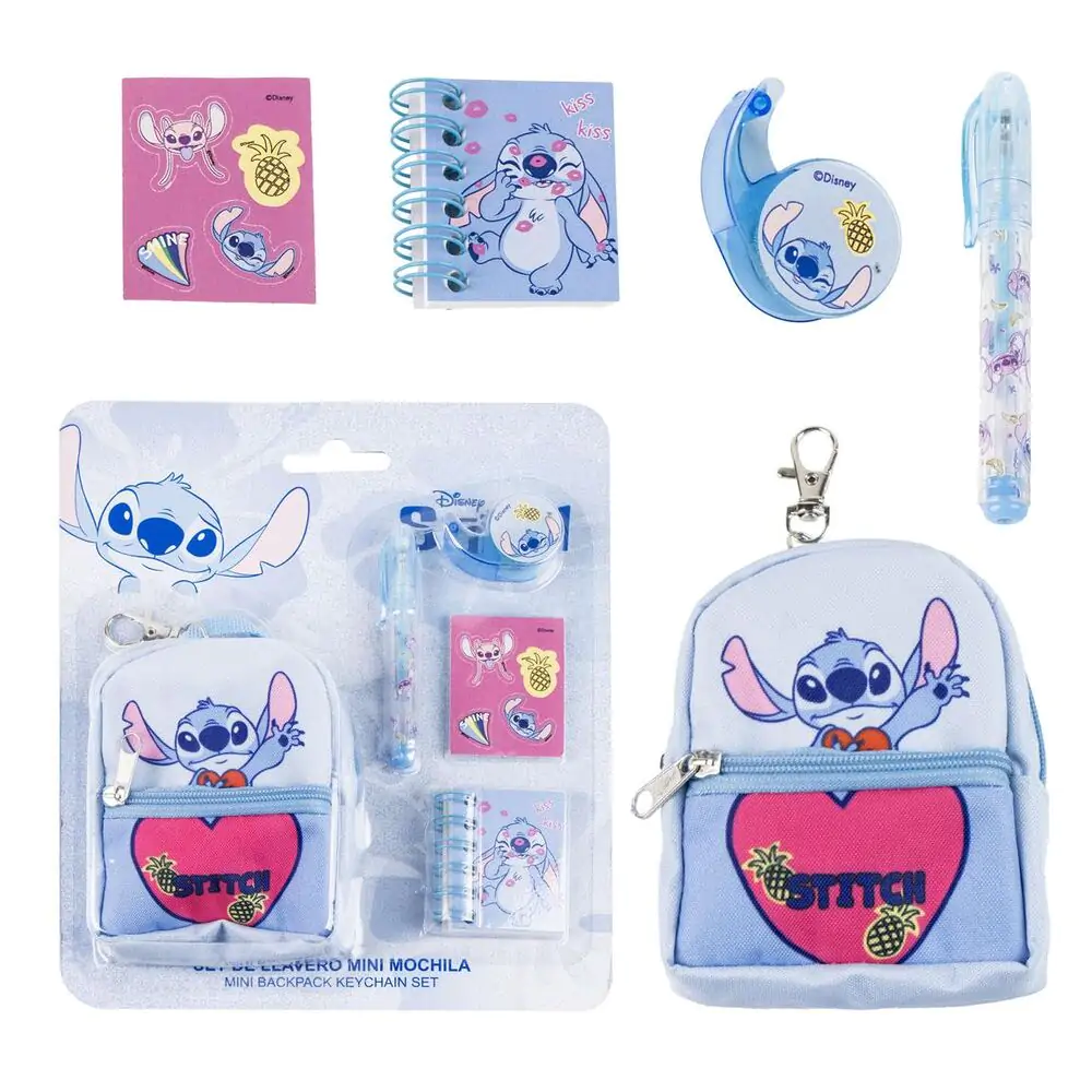 Disney Stitch Stationery mini zestaw plecaków zdjęcie produktu