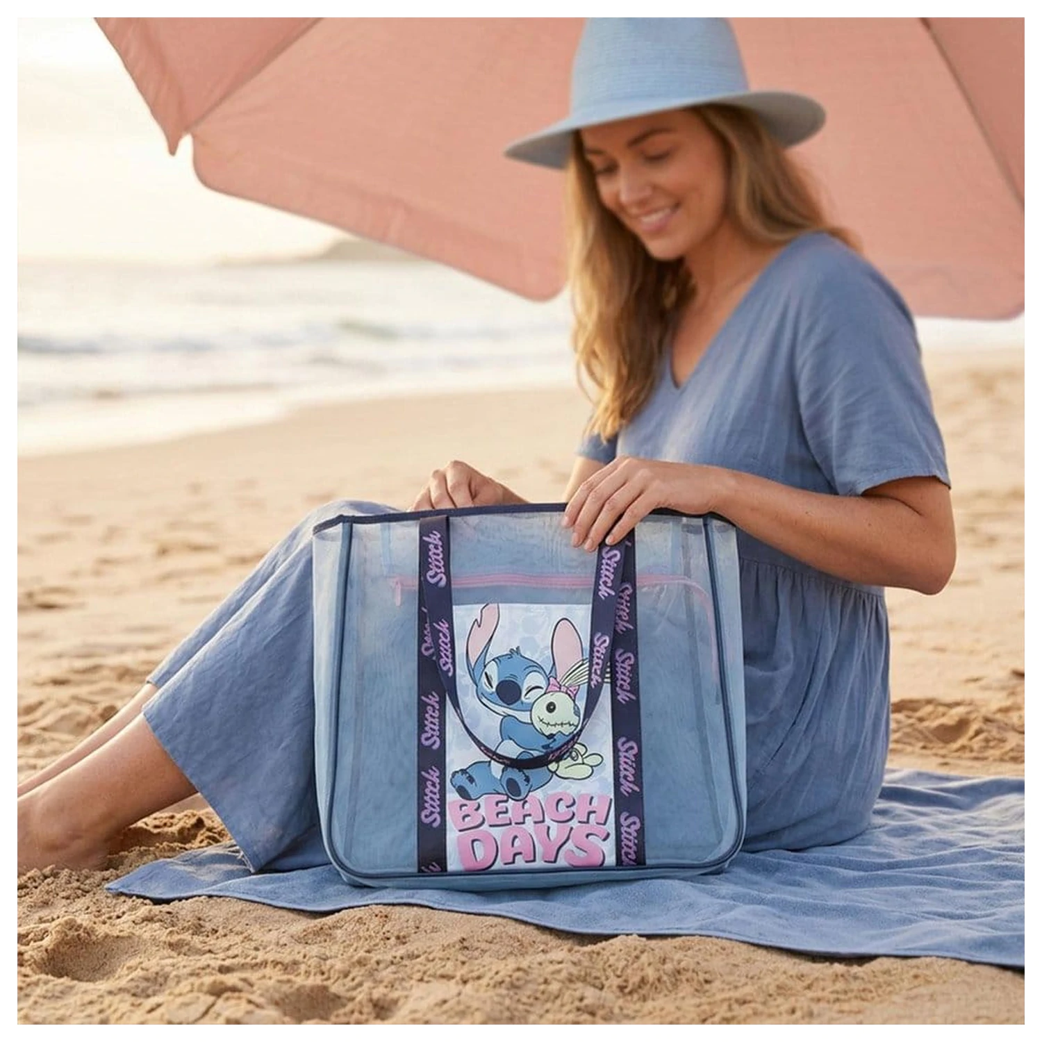 Disney Stitch premium torba plażowa zdjęcie produktu